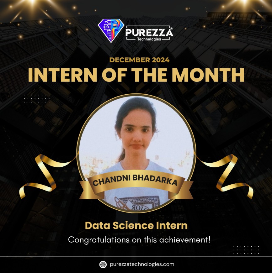 Chandani Bhadaraka Intern of the Month pUrezza